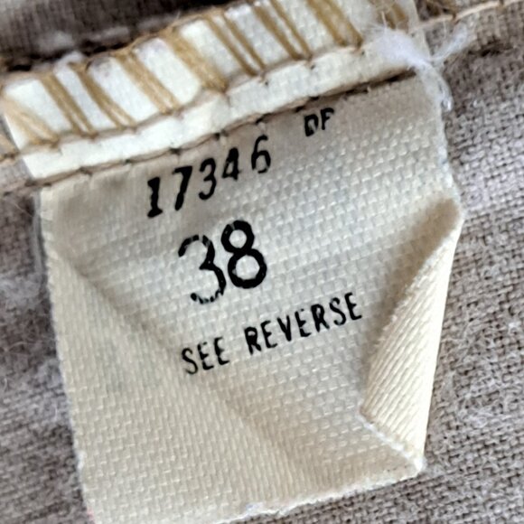 Haggar EZ's Khaki Casual Shorts Men 38 Waist Pre-Owned - Picture 7 of 8